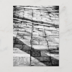 Carte Postale Voie de briques anciennes