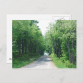 Carte postale Voie en bois (Devant / Derrière)