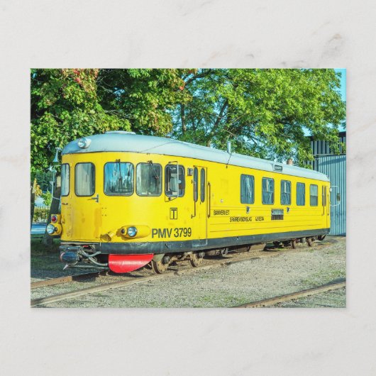 Carte Postale Voie ferroviaire suédoise PMV 3799 (Devant)