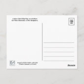 Carte postale Voie Lactée (Dos)