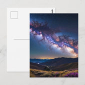 Carte Postale Voie lactée (Devant / Derrière)