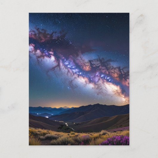 Carte Postale Voie lactée (Devant)