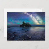 Carte Postale Voie Lactée sur Hollow Rock (Devant / Derrière)