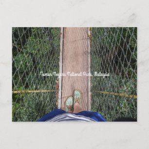 Carte Postale Voie piétonne Taman Negara National Park Malaisie