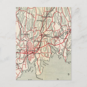Carte Postale Voies cyclables à New York et Conneticut 8