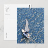 Carte Postale Voile (Devant / Derrière)