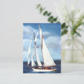 Carte Postale Voile (Debout devant)