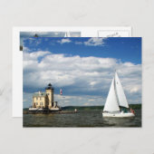 Carte Postale Voile (Devant / Derrière)