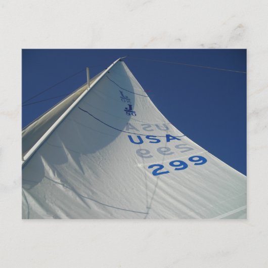 Carte Postale Voile (Devant)