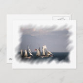 Carte Postale Voile (Devant / Derrière)