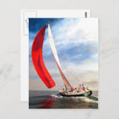 Carte Postale Voile (Devant / Derrière)