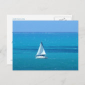 Carte Postale Voile (Devant / Derrière)