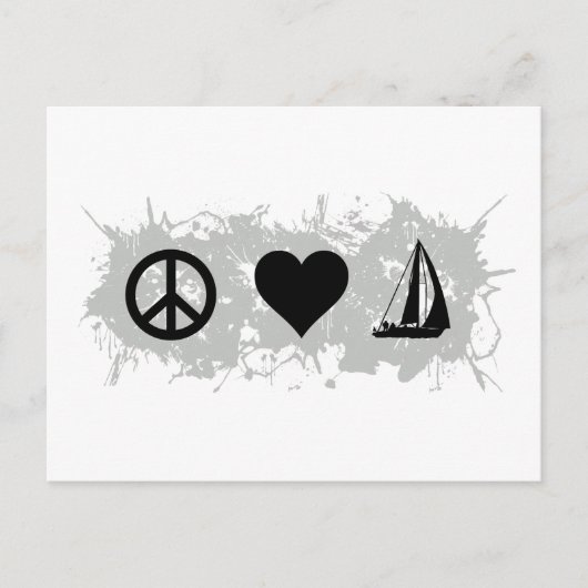 Carte Postale Voile (Devant)