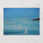 Carte Postale Voile (Devant)