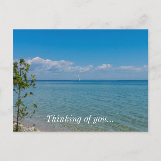 Carte Postale Voile (Devant)