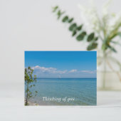 Carte Postale Voile (Debout devant)