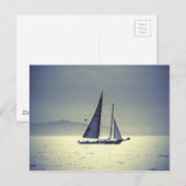 Carte Postale Voile (Devant / Derrière)
