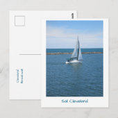 Carte Postale Voile Cleveland 2 (Devant / Derrière)