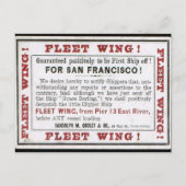 Carte Postale Voile Clipper (Devant)