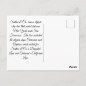 Carte Postale Voile clipper serpent de mer (Dos)
