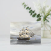Carte Postale Voile complète (Debout devant)