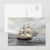 Carte Postale Voile complète (Devant / Derrière)