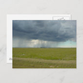 Carte Postale Voile de pluie (Devant / Derrière)