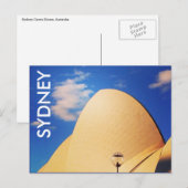 Carte Postale voile de sydney (Devant / Derrière)