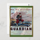 Carte Postale Voile du gardien (Devant / Derrière)