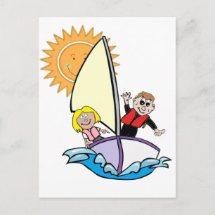 Carte Postale Voile ensoleillée