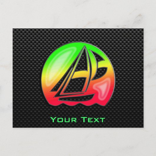 Carte Postale Voile lisse (Devant)