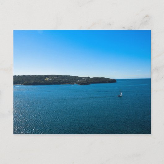 Carte Postale Voile loin (Devant)