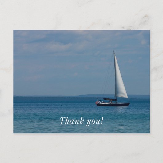 Carte Postale Voile Mackinac (Devant)
