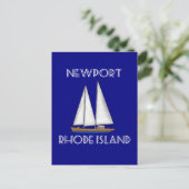 Carte Postale Voile Newport Rhode Island (Debout devant)