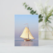 Carte Postale Voile sur glace à Pays-Bas (Debout devant)