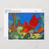 Carte Postale Voiles rouges par Arman Manookian (Devant / Derrière)