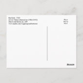 Carte Postale Voiles rouges par Arman Manookian (Dos)