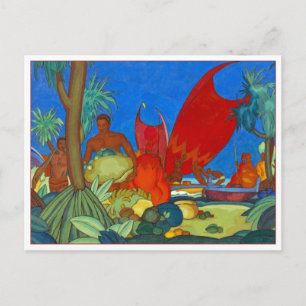 Carte Postale Voiles rouges par Arman Manookian