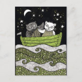 Carte postale Voilier (Devant)