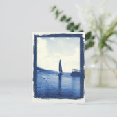 Carte Postale voilier (Debout devant)