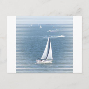 Carte postale Voilier