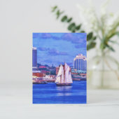 Carte Postale Voilier Bluenose à Halifax en Nouvelle-Écosse (Debout devant)