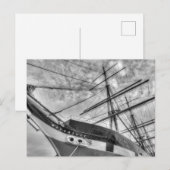 Carte Postale Voilier Wavertree (Devant / Derrière)