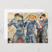 Carte Postale Voiliers dansants (Devant / Derrière)