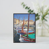 Carte Postale voiliers de st tropez (Debout devant)