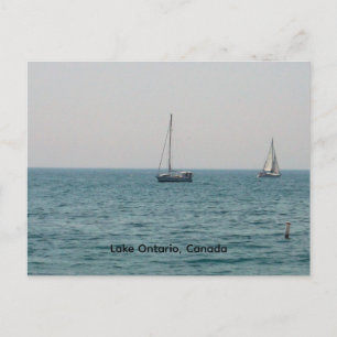 Carte Postale Voiliers sur le lac Ontario 