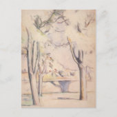 Carte Postale Voir à travers les arbres par Paul Cezanne, Art Vi (Devant)