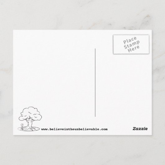 Carte Postale Voir, c'est croire-oeil (Dos)