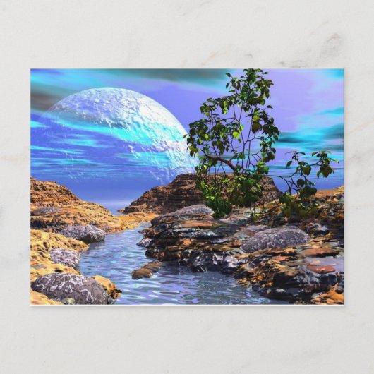 Carte Postale voir de l'art 3d croit (Devant)