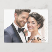 Carte Postale Voir Dos - Mariage (Devant)